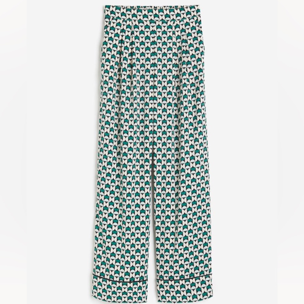 Wide cut Satin pants